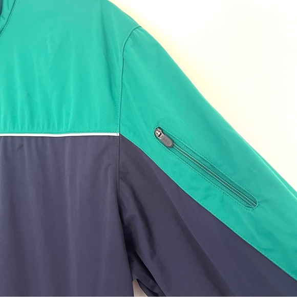 Authentic PGA Golf Rain Jacket 1/4 Zip Pullover Mens Size Large - Picture 2 of 7